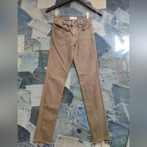 Frame olive green jeans